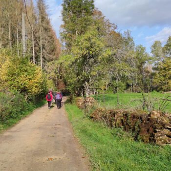 Balade durant un stage de jeûne
